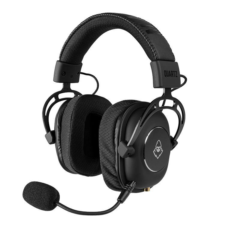 Imagem do produto Headset Gamer Mancer Quartz, Drivers 50mm, Preto, MCR-QTZ-BL01 em Magazine Luiza